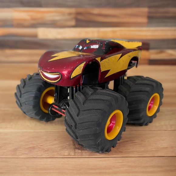 Disney Toys Disney Cars Lightning Mcqueen Metal Die Cast Monster Truck Poshmark